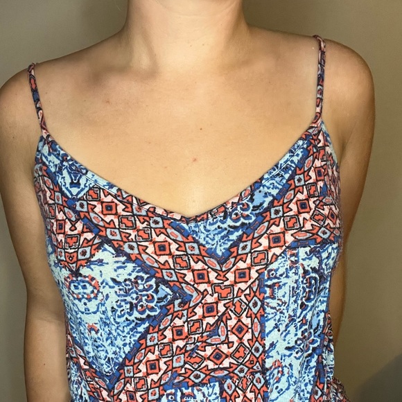 Maxi patterned summer dress - Picture 2 of 4